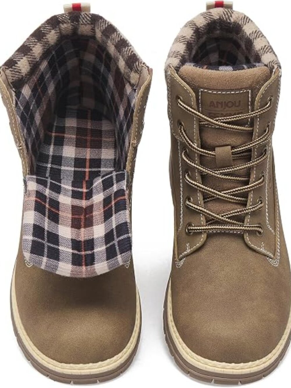 Womens Ankle Boots Lightweight Snow Winter Boots for Trekking Walking